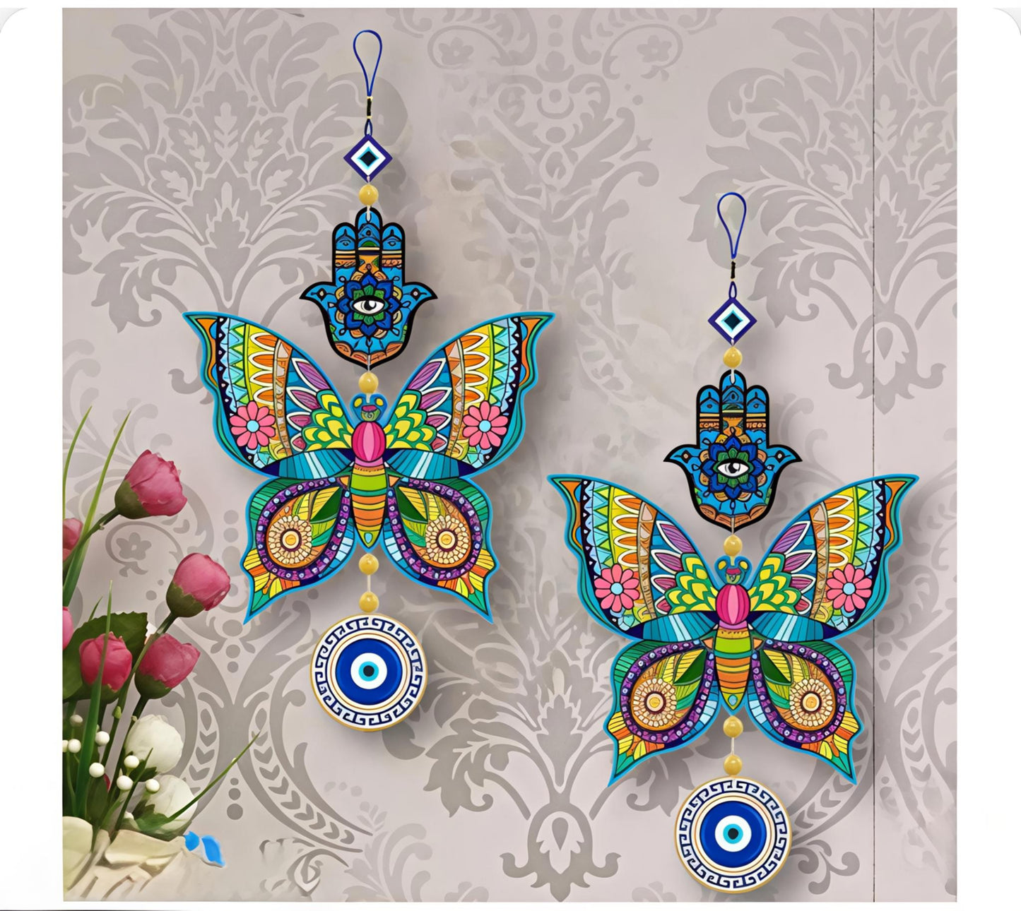 Butterfly Evil Eye Hanging For Your Home