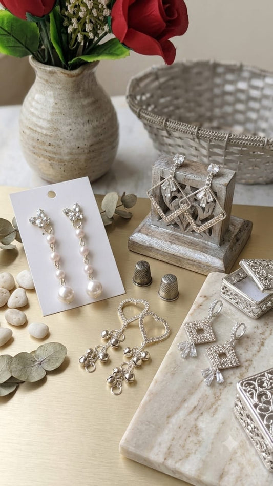 Premium 4-in-1 Earrings Combo Pack