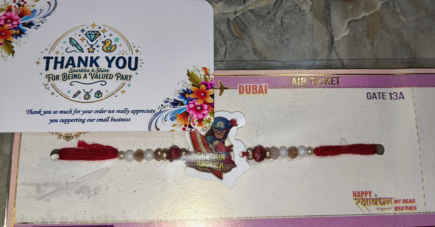 Sparkle'S & Shine Mega Family Rakhi & Bracelet Festive Combo