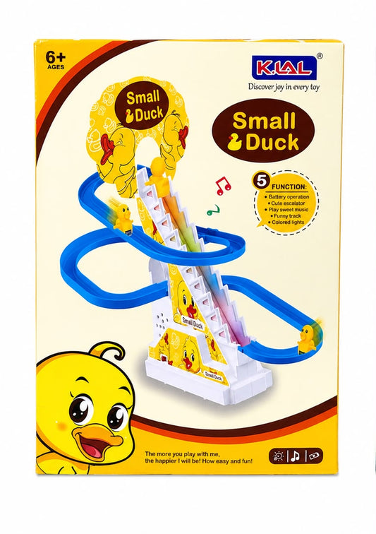 "Small Duck" Automatic Stair Climbing Track Toy